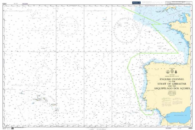 BA 4103 - English Channel Strait of Gibraltar